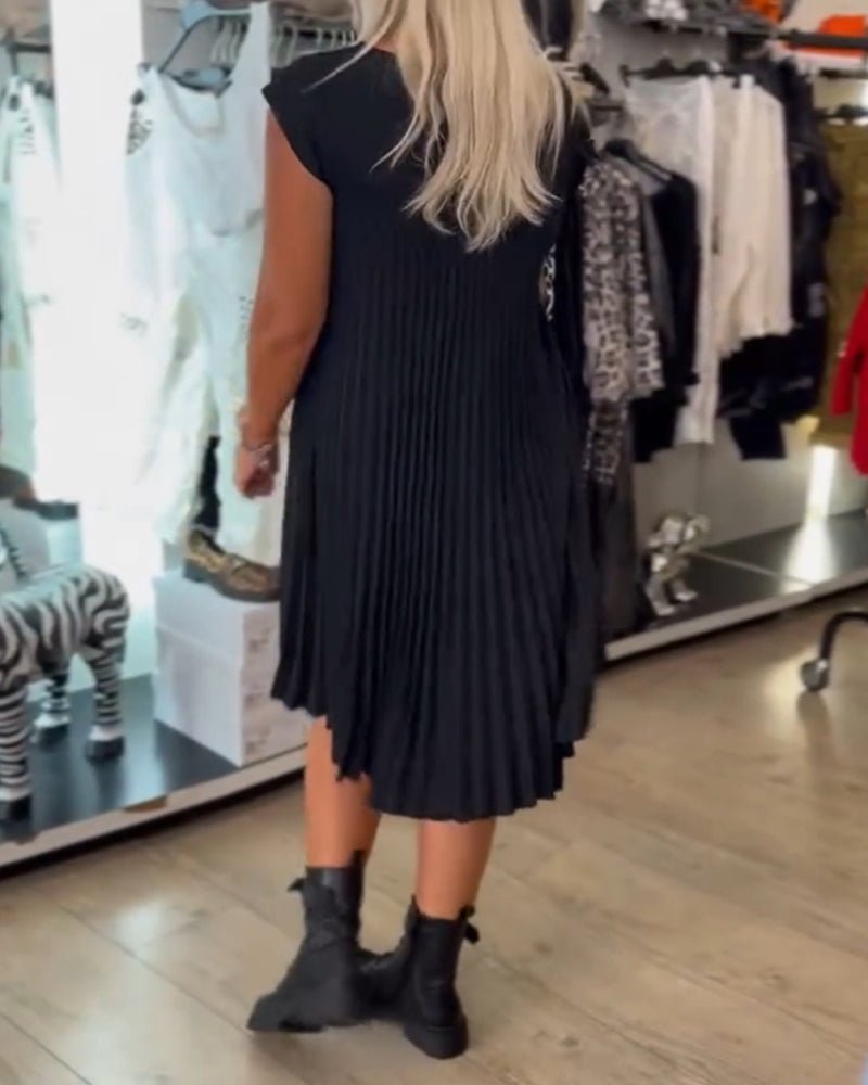 Noami™ | Freizeitkleid mit Rundhalsausschnitt | 50% RABATT - Finezo.de