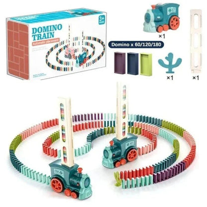 DominoTrain™ | Automatische Domino Legeset | 50% RABATT - Finezo.de