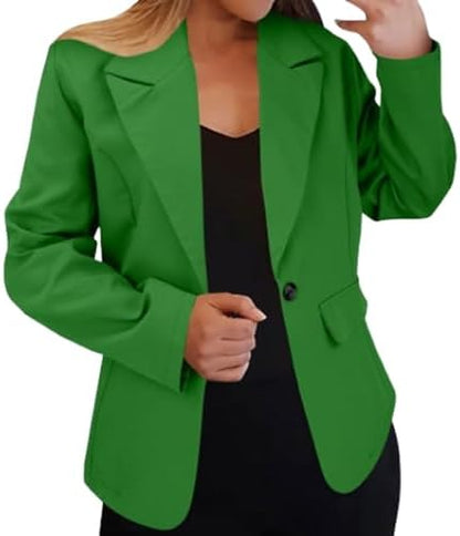 Damen - Blazer mit Kragen - Finezo.de