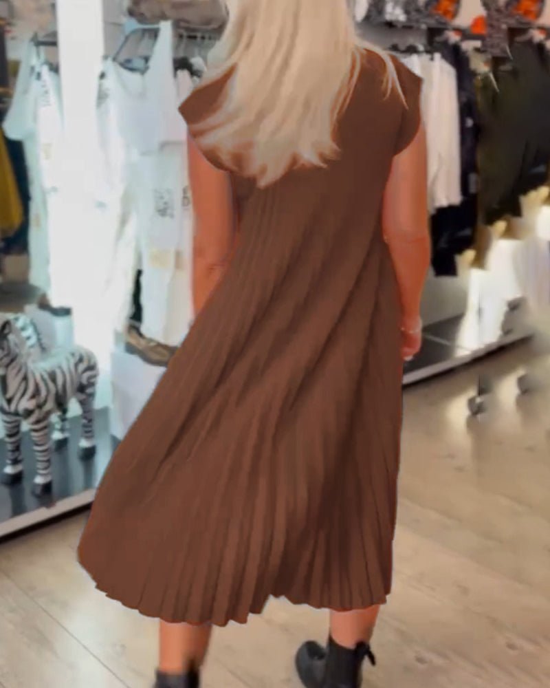 Noami™ | Freizeitkleid mit Rundhalsausschnitt | 50% RABATT - Finezo.de