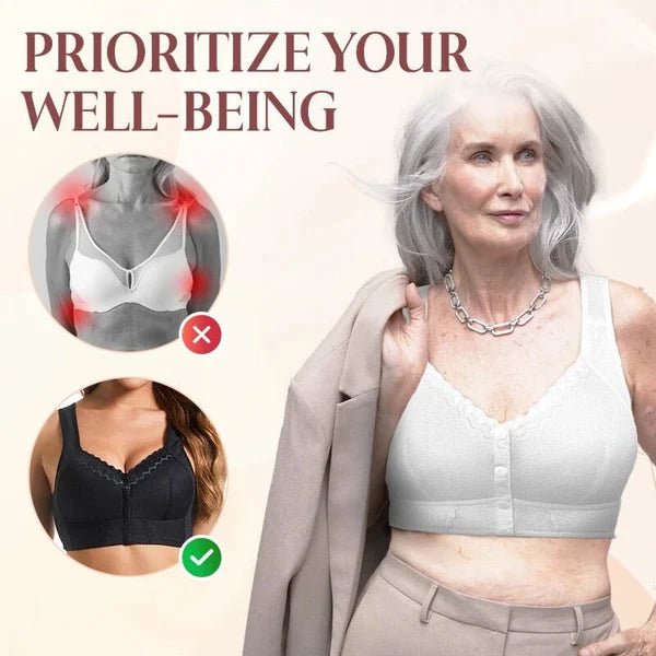 FrontFit™ | Atmungsaktiver BH mit voller Abdeckung | 1+1 GRATIS - Finezo.de