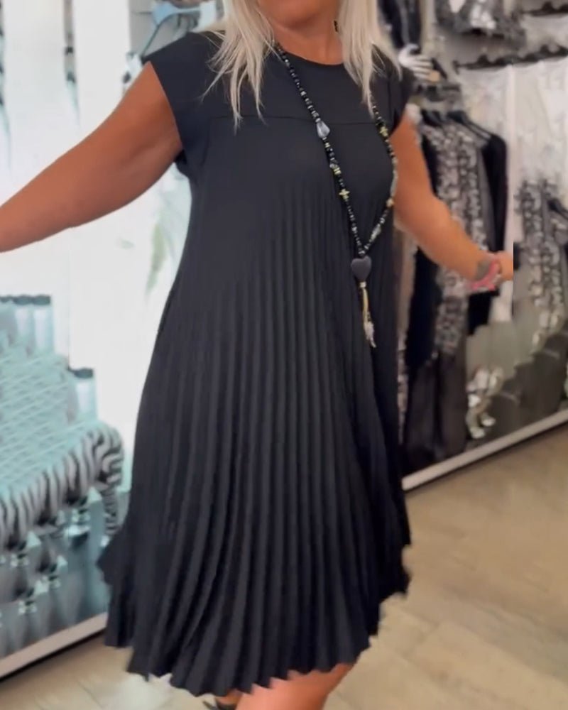 Noami™ | Freizeitkleid mit Rundhalsausschnitt | 50% RABATT - Finezo.de