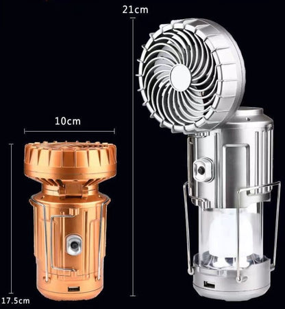 SolarBreeze™ | 6 - in - 1 Tragbare Solar - LED Campinglampe | 50% RABATT - Finezo.de