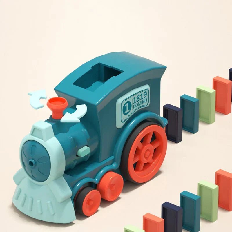 DominoTrain™ | Automatische Domino Legeset | 50% RABATT - Finezo.de