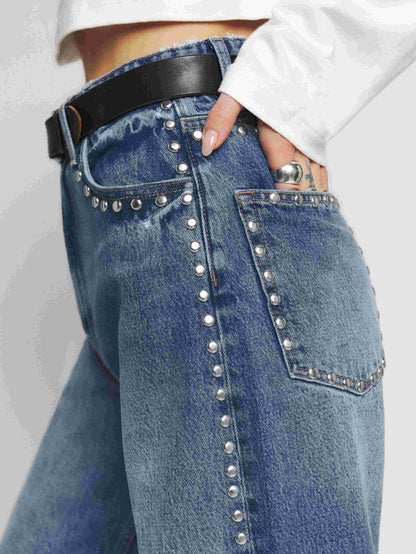 Calima | Weite Hoch taillierte Jeans
