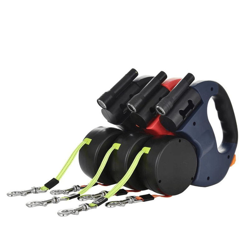 DoubleLeash™ | 2 Hunde gleichzeitig ausführen, ohne sich zu verheddern | 50% RABATT - Finezo.de