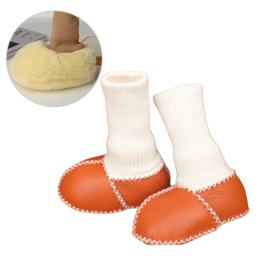 Mini Boots™ | Warm & kuschelig - rutschfeste Babyhausschuhe | 1+1 GRATIS - Finezo.de