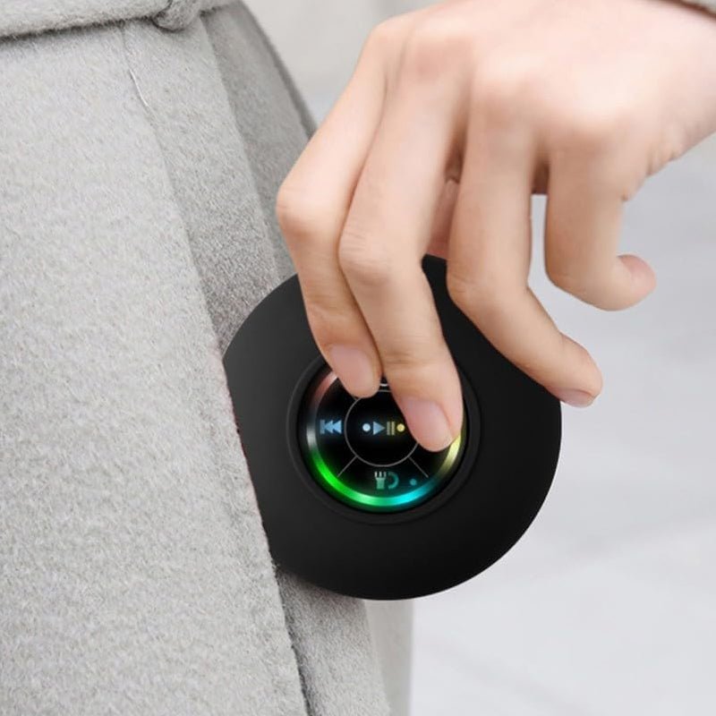 ShowePro™ | Mini Bluetooth - Duschlautsprecher mit LED - Licht - Finezo.de