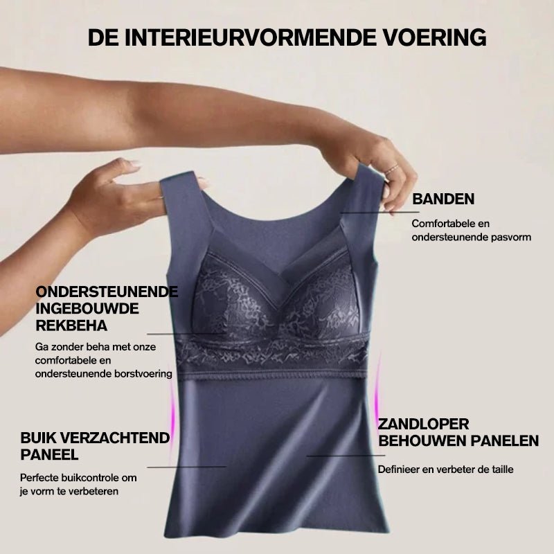 ThermoBra™ | 2-in-1 integrierter BH thermische Unterwäsche | 1+1 GRATIS