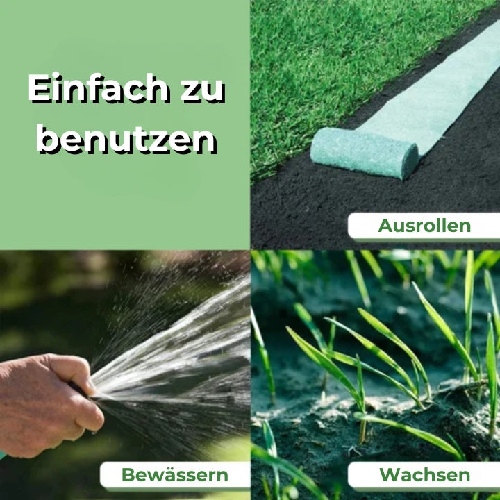 Greenmat™ | Ein glatter Rasen im Handumdrehen | 1+1 GRATIS