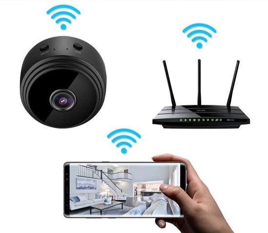 SpyBuddy™ | Mini - Kamera - HD - 1080P - drahtlos - Magnethalterung 🧲 | 50% RABATT - Finezo.de