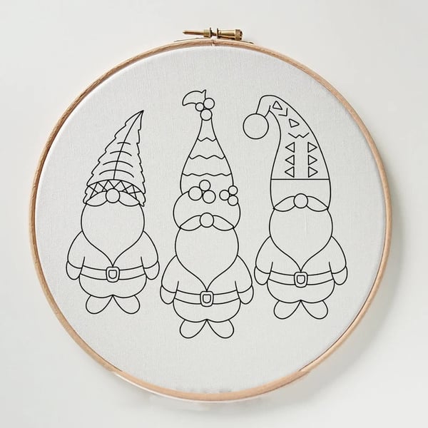 MerryStitch™ | Handgemaakte Weihnachts - Stickset für Anfänger - Finezo.de