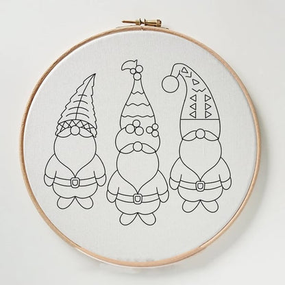 MerryStitch™ | Handgemaakte Weihnachts - Stickset für Anfänger - Finezo.de