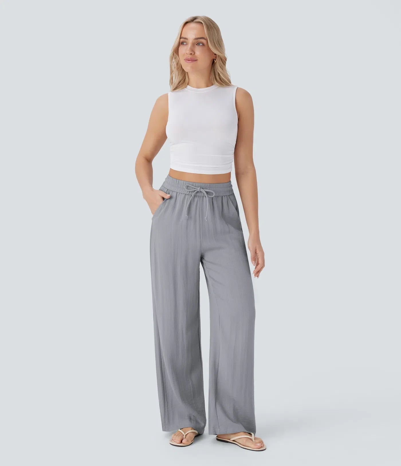 Lizaa | Legere & Luftige Leinenhose mit Eleganten Beinen | 50% RABATT - Finezo.de