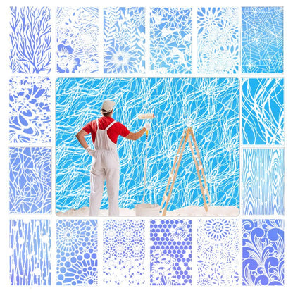 FloraTrace™ | Gartenzaun große Blumenschablonen | 50%RABATT - Finezo.de