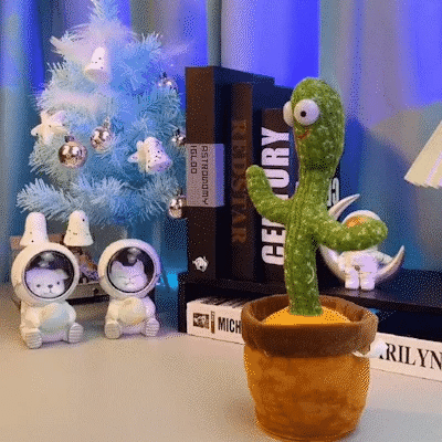 Spikey™ | Der kleine Kaktusfreund kann bis zu 120 Lieder singen | 50% RABATT - Finezo.de