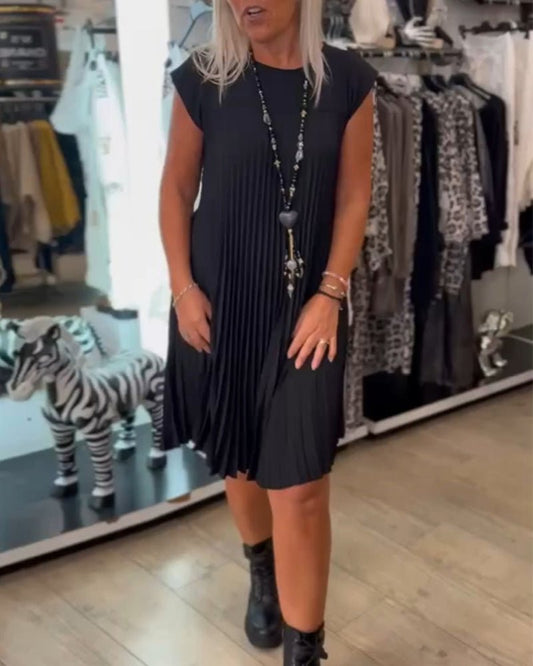 Noami™ | Freizeitkleid mit Rundhalsausschnitt | 50% RABATT - Finezo.de