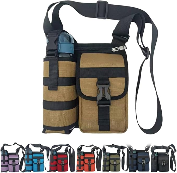 FlowPack™ | Umhängetaschen mit Wasserflaschenhalter - Finezo.de