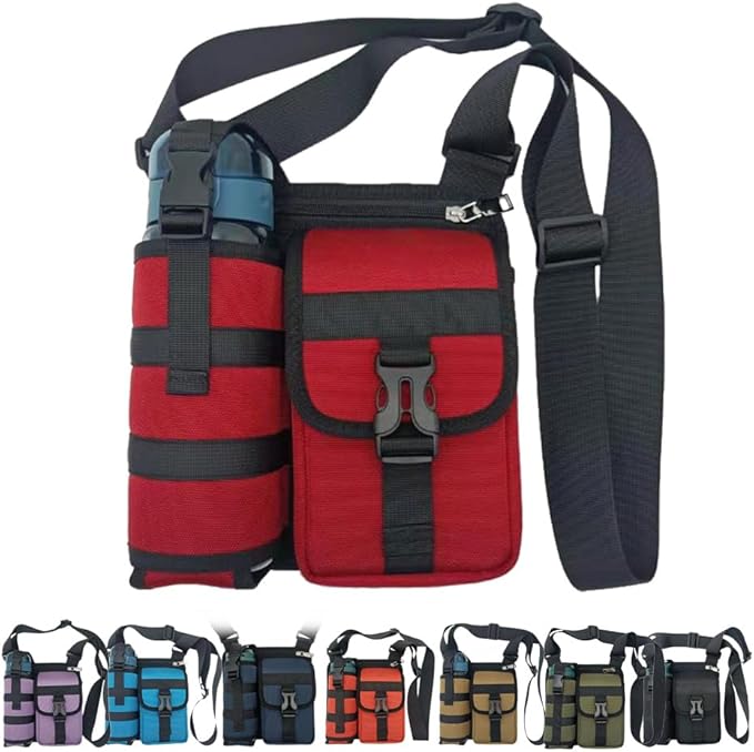 FlowPack™ | Umhängetaschen mit Wasserflaschenhalter - Finezo.de