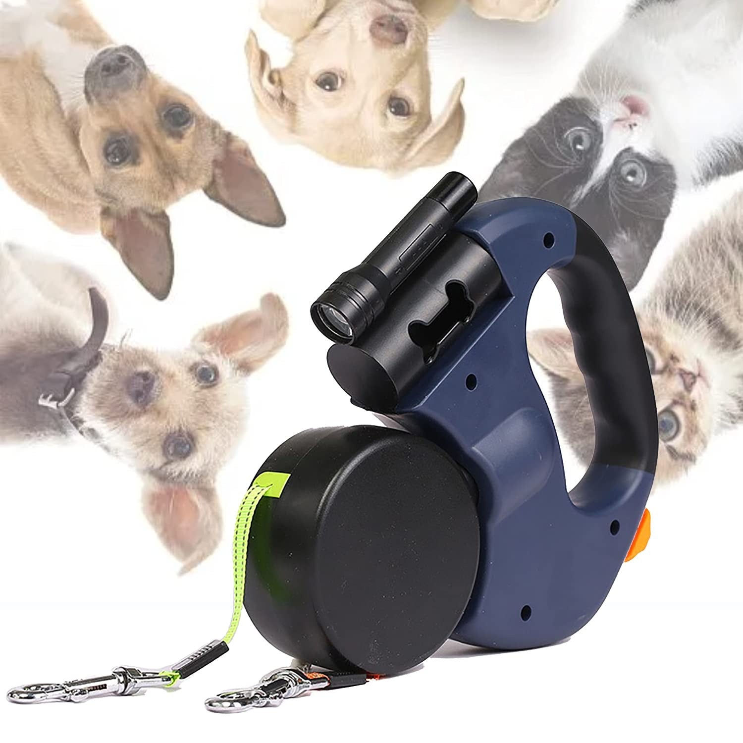 DoubleLeash™ | 2 Hunde gleichzeitig ausführen, ohne sich zu verheddern | 50% RABATT - Finezo.de
