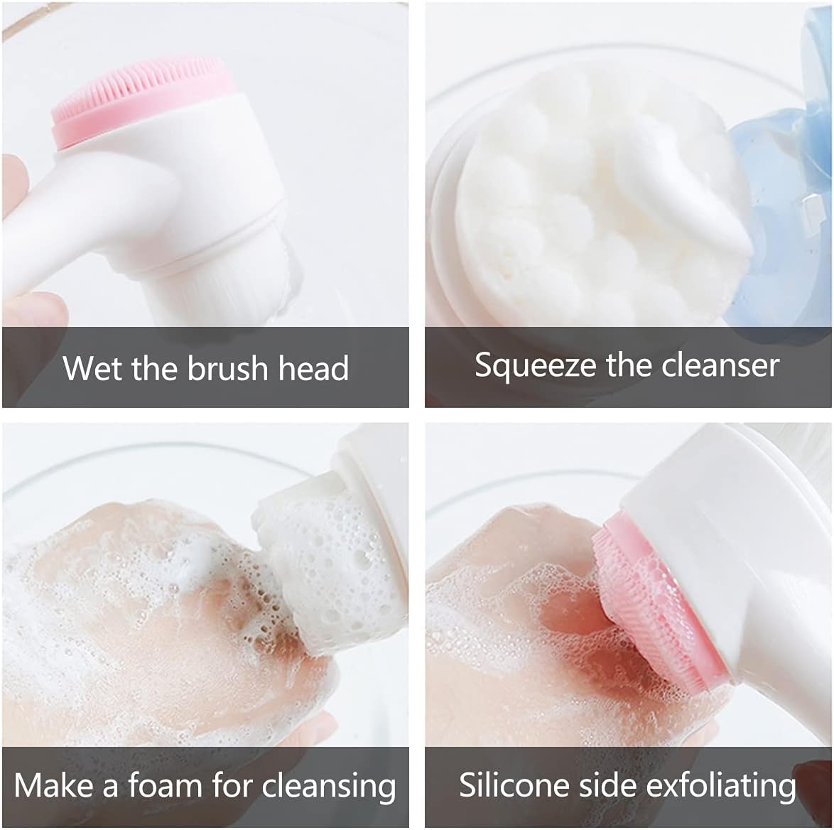 FaceScrub™ | Die ultimative Gesichtsreinigungsbürste für strahlende Haut | 1+1 GRATIS