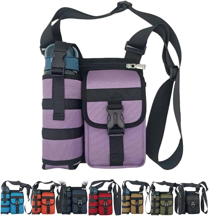 FlowPack™ | Umhängetaschen mit Wasserflaschenhalter - Finezo.de