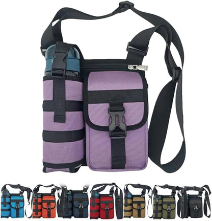 FlowPack™ | Umhängetaschen mit Wasserflaschenhalter - Finezo.de