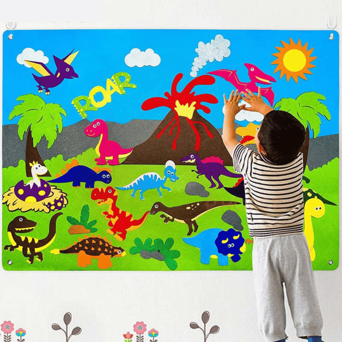 KidBoard™ | Endloses Entdecken und Spielen! - Filzbrett | 50% RABATt - Finezo.de