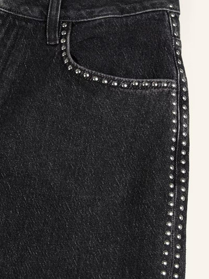 Calima | Weite Hoch taillierte Jeans