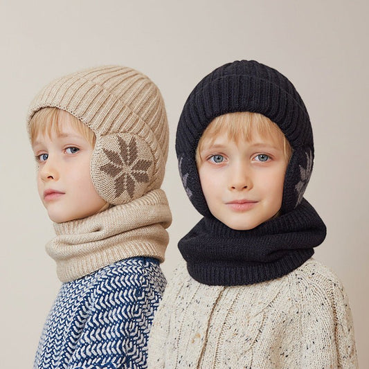 SnugCap™ | Kinderwinterfleece Schalanzug - Finezo.de