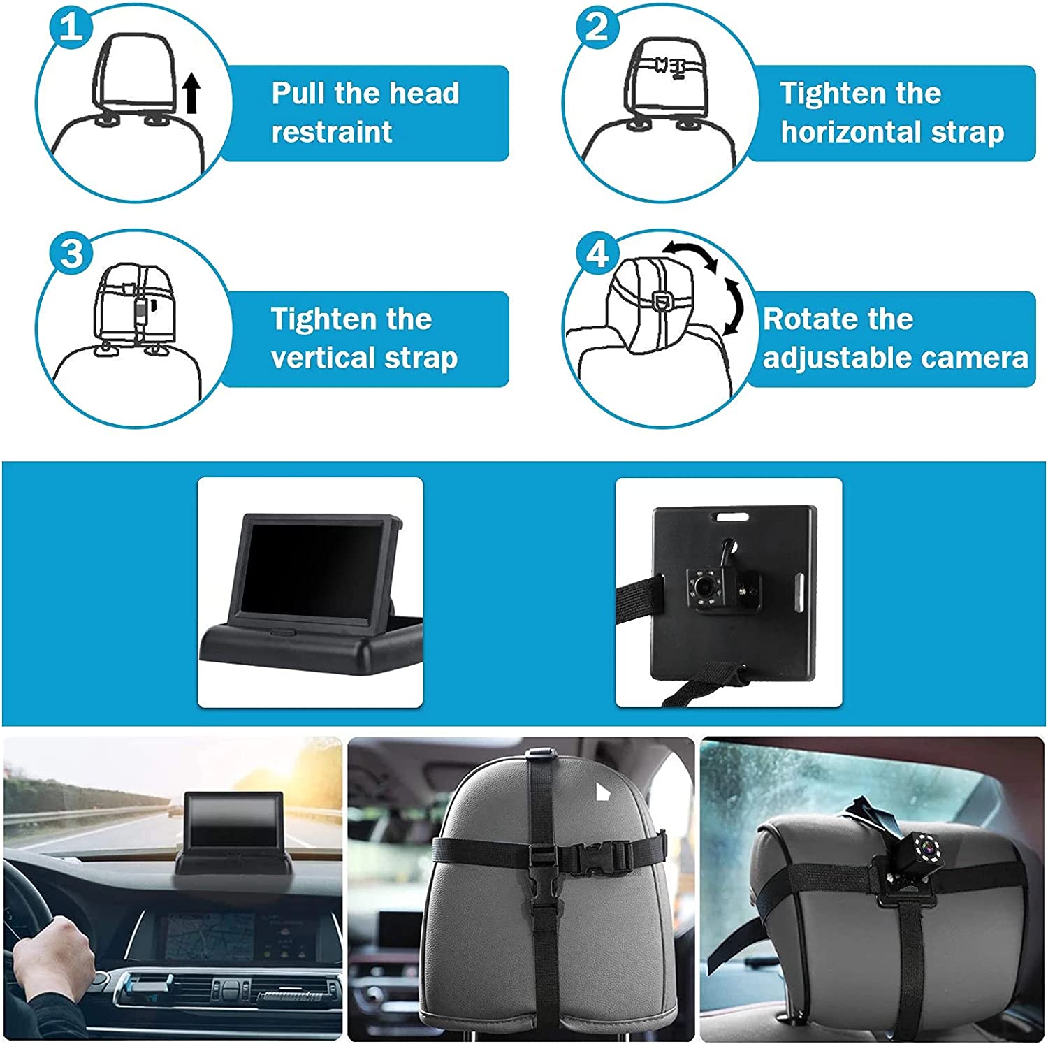 BabyCar ™| Premium Autokindersicherheitskamera - Finezo.de