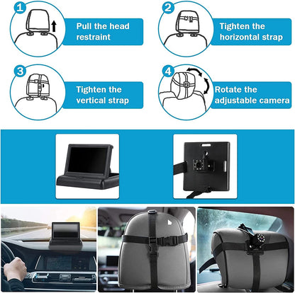 BabyCar ™| Premium Autokindersicherheitskamera - Finezo.de