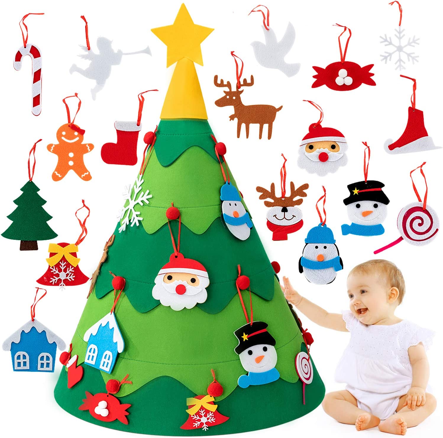 Kidstree™ | Kreativ und lehrreich mit Weihnachten vertraut machen | 50% RABATT