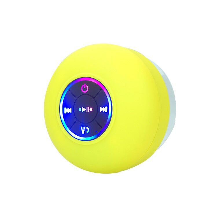 ShowePro™ | Mini Bluetooth - Duschlautsprecher mit LED - Licht - Finezo.de