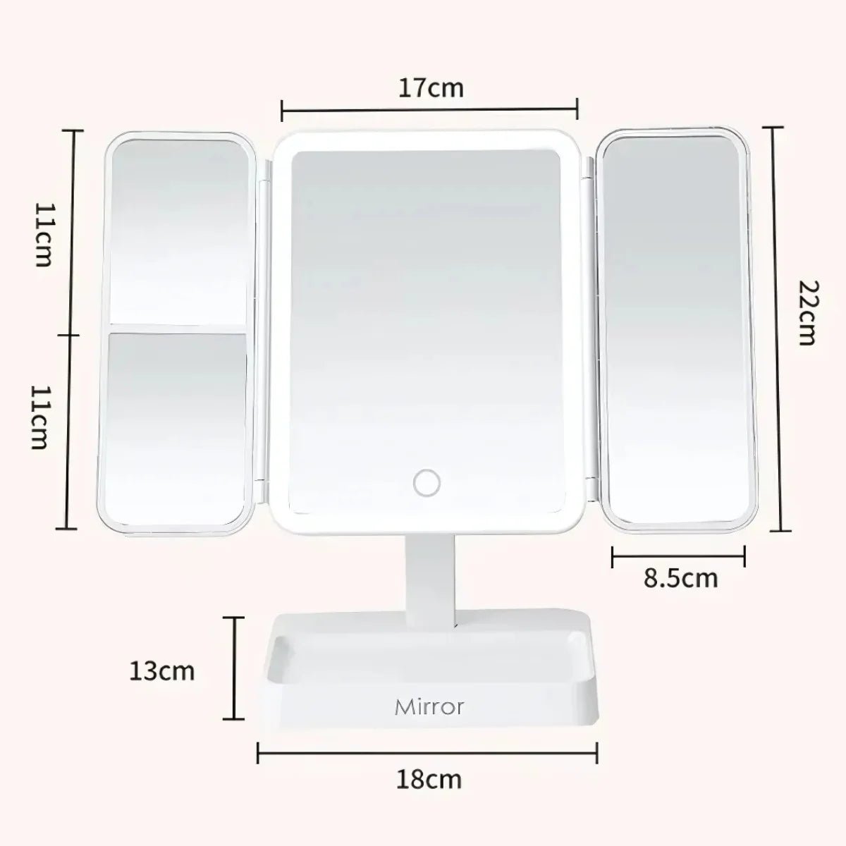 Glowmiror™ | Bring Licht in deine Schönheitsroutine | 50% RABATT - Finezo.de