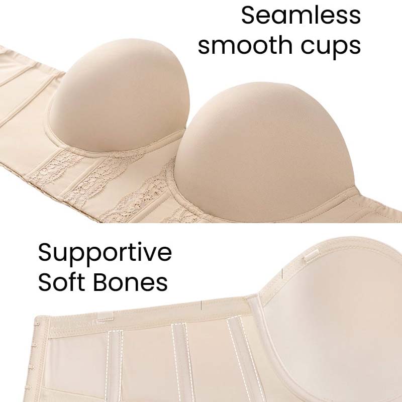 Serena™ | Der trägerlose BH mit tiefem Rückenausschnitt - Finezo.de