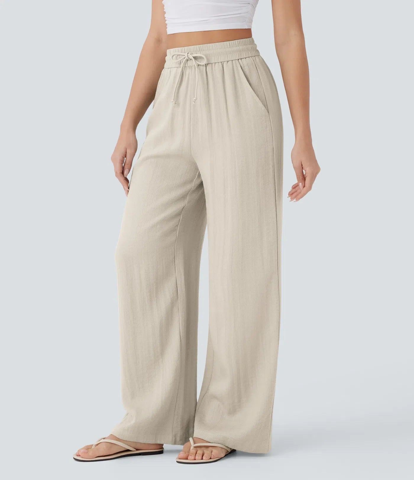 Lizaa | Legere & Luftige Leinenhose mit Eleganten Beinen | 50% RABATT - Finezo.de