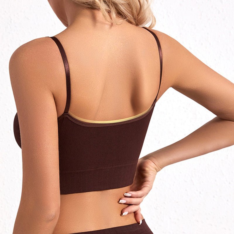 Flexfit™| Fester, gerippter, kabelloser BH mit verstellbaren Trägern - Finezo.de