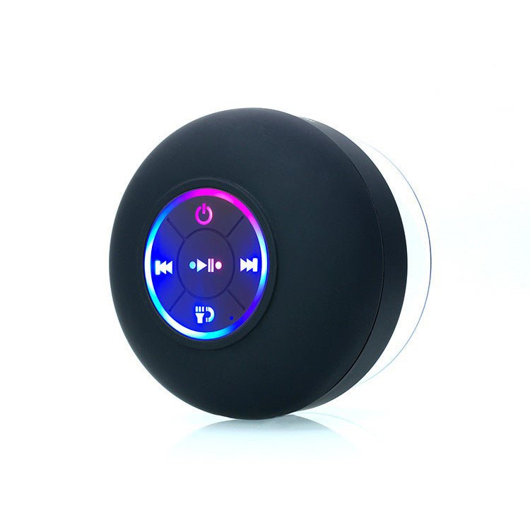 ShowePro™ | Mini Bluetooth - Duschlautsprecher mit LED - Licht - Finezo.de