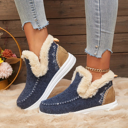 Dora | Bequeme Hausschuhe Gefüttert mit Plüsch - Finezo.de