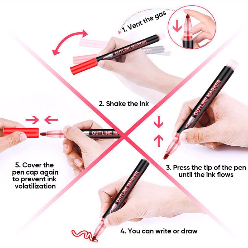 GrafiMarker™ | Buntstift Graffiti Markierstift | 50% RABATT - Finezo.de