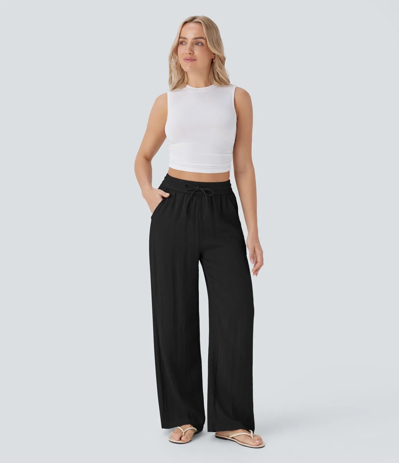 Lizaa | Legere & Luftige Leinenhose mit Eleganten Beinen | 50% RABATT - Finezo.de