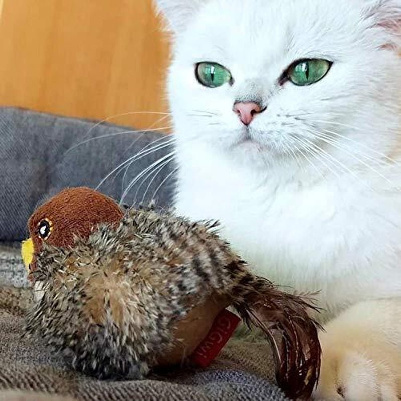 Chirpy™ | Halten Sie Ihre Katze aktiv und vermeiden Sie Langeweile | 1+1 GRATIS - Finezo.de