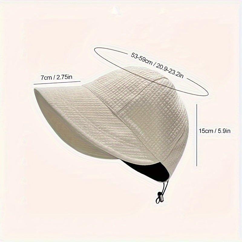 Anouk™ | Stylish Baseball Cap with Drawstring for Sun Protection | 1+1 GRATIS - Finezo.de