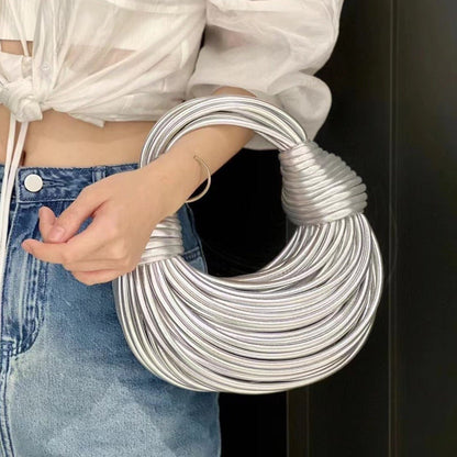 Evelina | Goldene Luxushandtasche