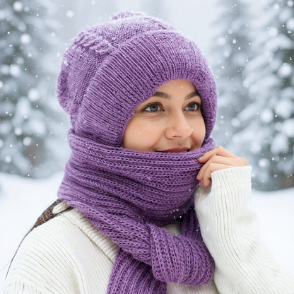 Lizzy | 2 - in - 1 Wollmütze & Schal - Finezo.de