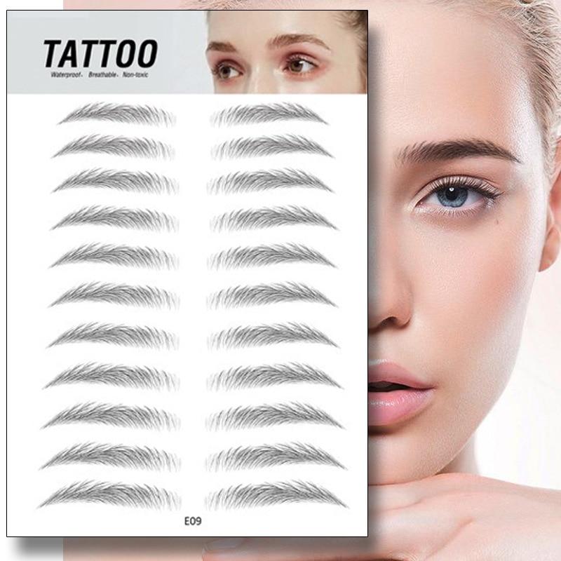 BrowLuxe™ | 4D Waterproof Eyebrow Tattoo Stickers - 1+1 GRATIS - Finezo.de