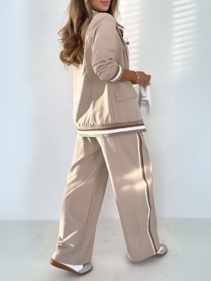 Lana™ | Elegantes Gestreiftes Set | 50% RABATT - Finezo.de