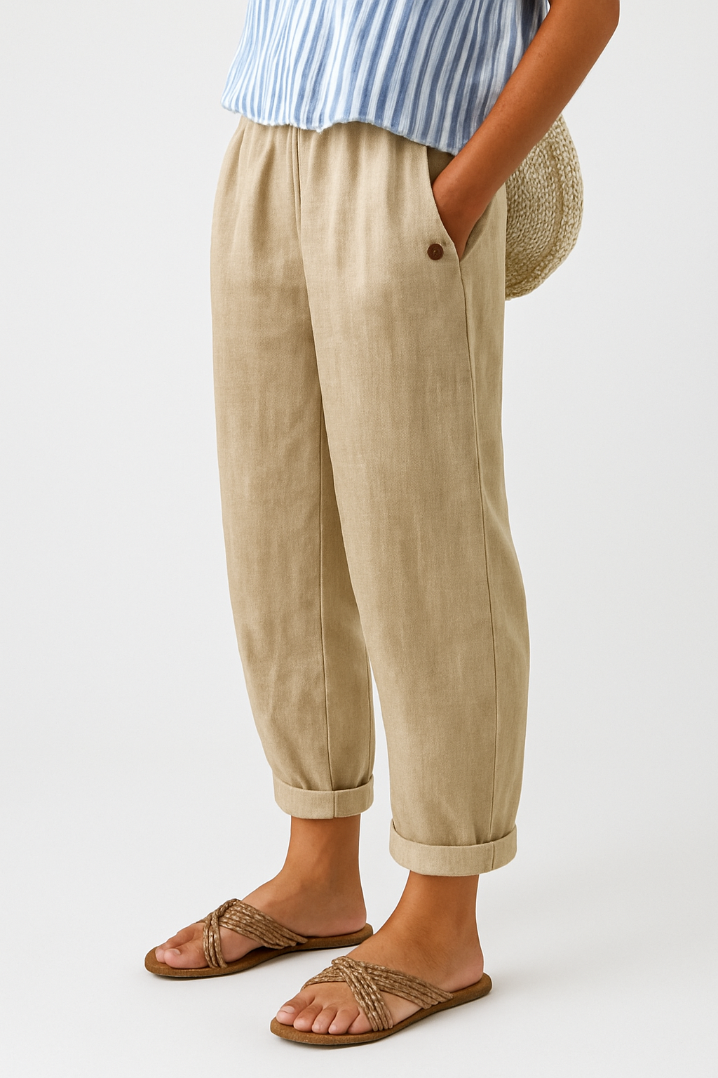 Nora | Stylische Hose mit Seitentaschen