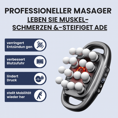 Finezo Pro™ | Rotlichttherapie Tiefe Gewebe Massagegerät mit 16 Köpfen - Finezo.de